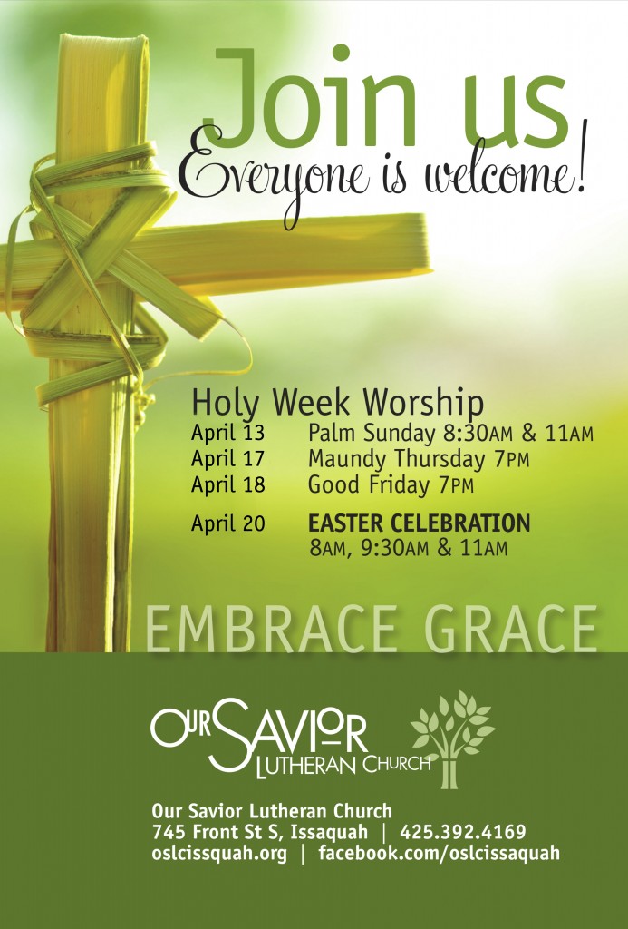 Holy Week 2014